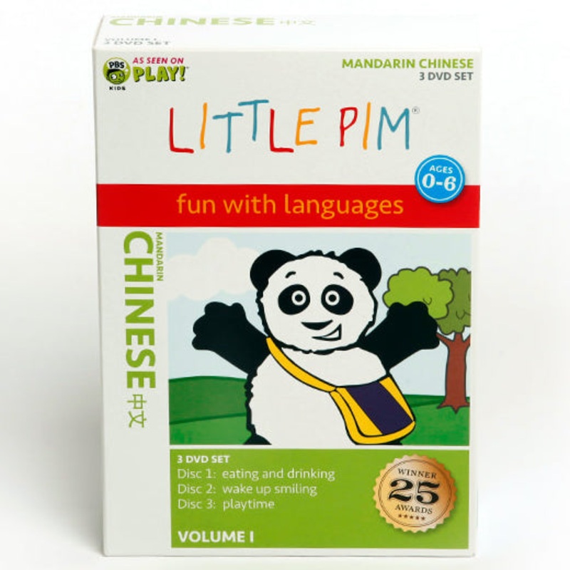 Little Pim Chinese DVD 3-Pack (Vol. I)
