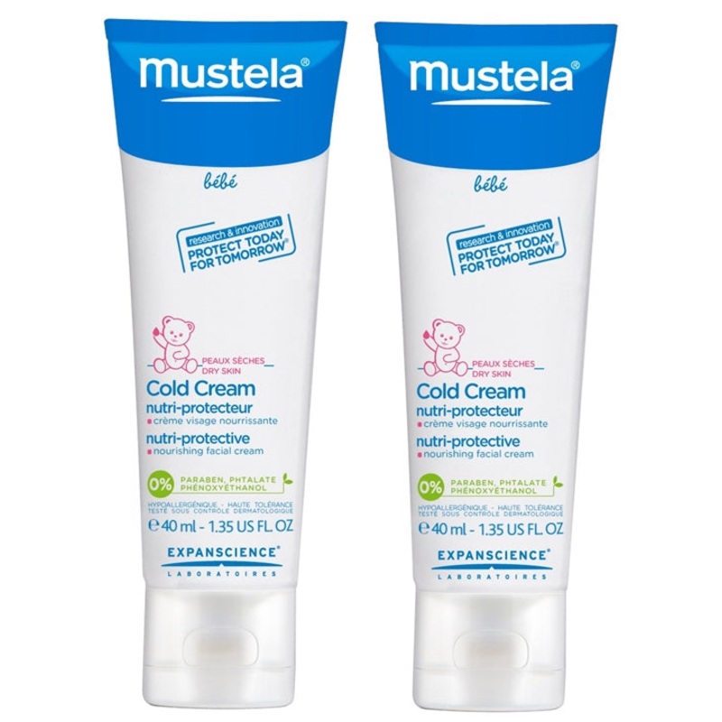 Mustela Cold Cream Nutri-Protective 1.3oz – 2 Pack