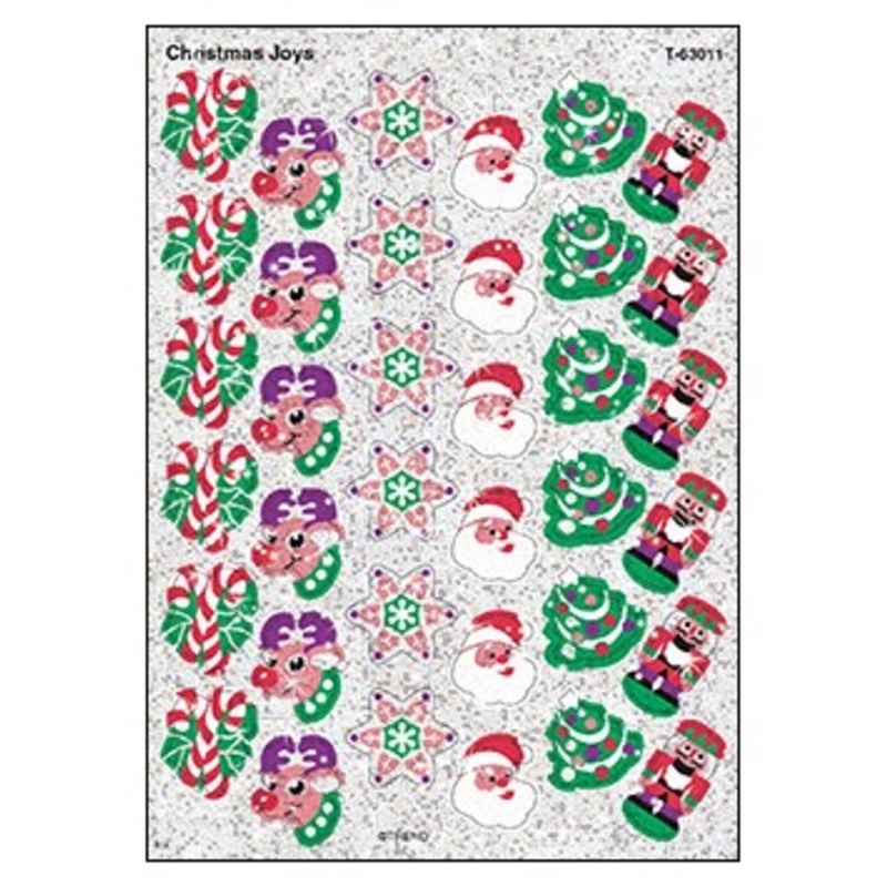 Christmas Joys Sparkle Stickers