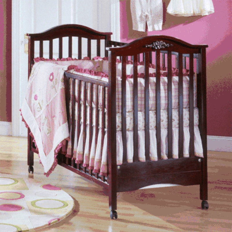 ISSI Division of LAJOBI Mon Cheri Crib in Classic Cherry