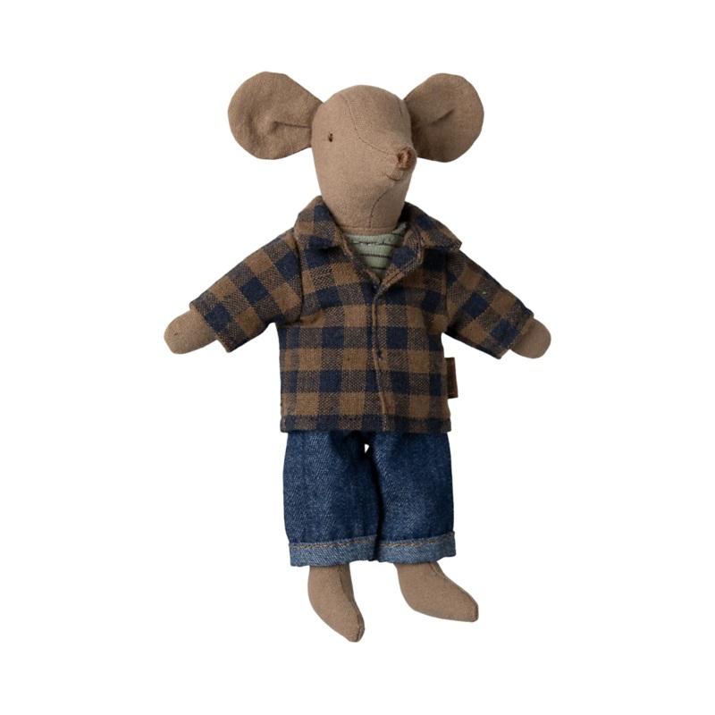 Maileg Dad Mouse – Light Brown