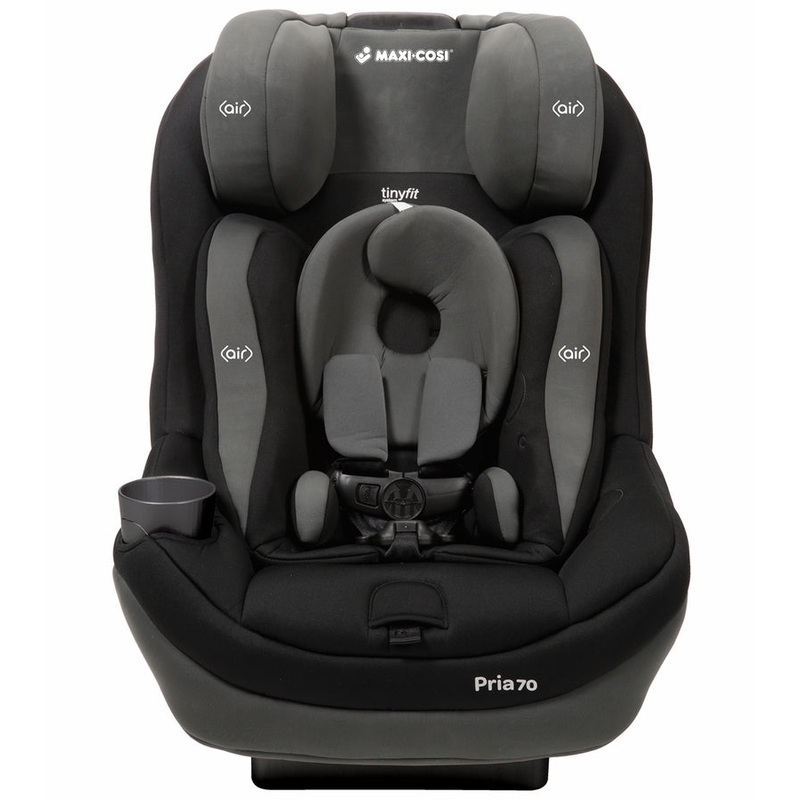Maxi Cosi Pria 70 Convertible Car Seat With Tiny Fit – Total Black