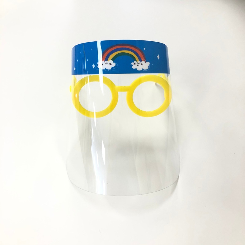 Toddler Face Shield-Rainbow