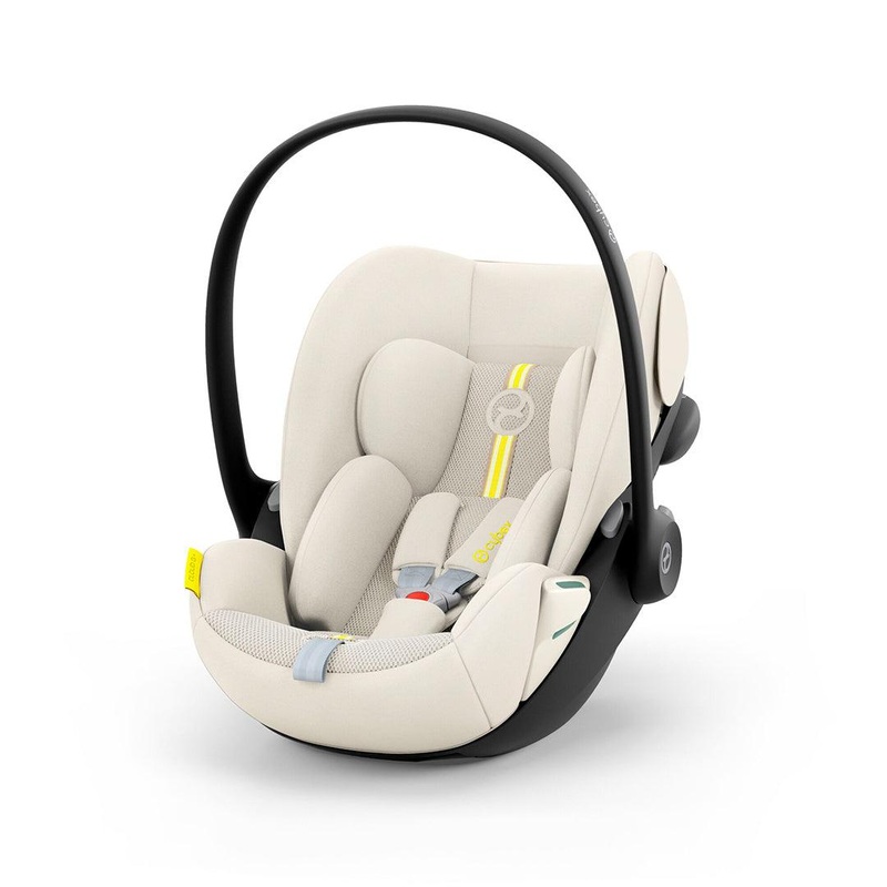 CYBEX Cloud G i-Size Plus Rotating Baby Car Seat – Seashell Beige