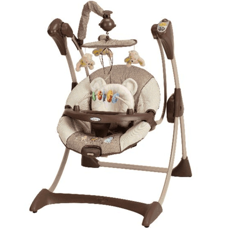 Graco Silhouette Swing in Classic Pooh