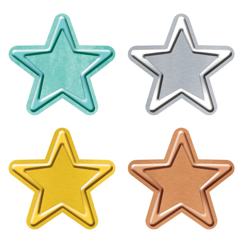 I  Metal Stars Classic Accents Variety Pack