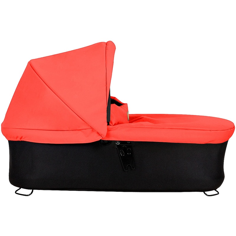 Mountain Buggy Carrycot Plus for Swift & Mini – Coral