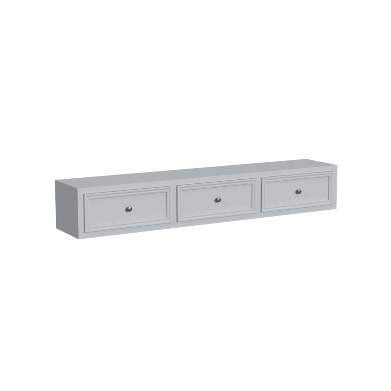 Neopolitan 3 Drawer Underbed Storage Unit
