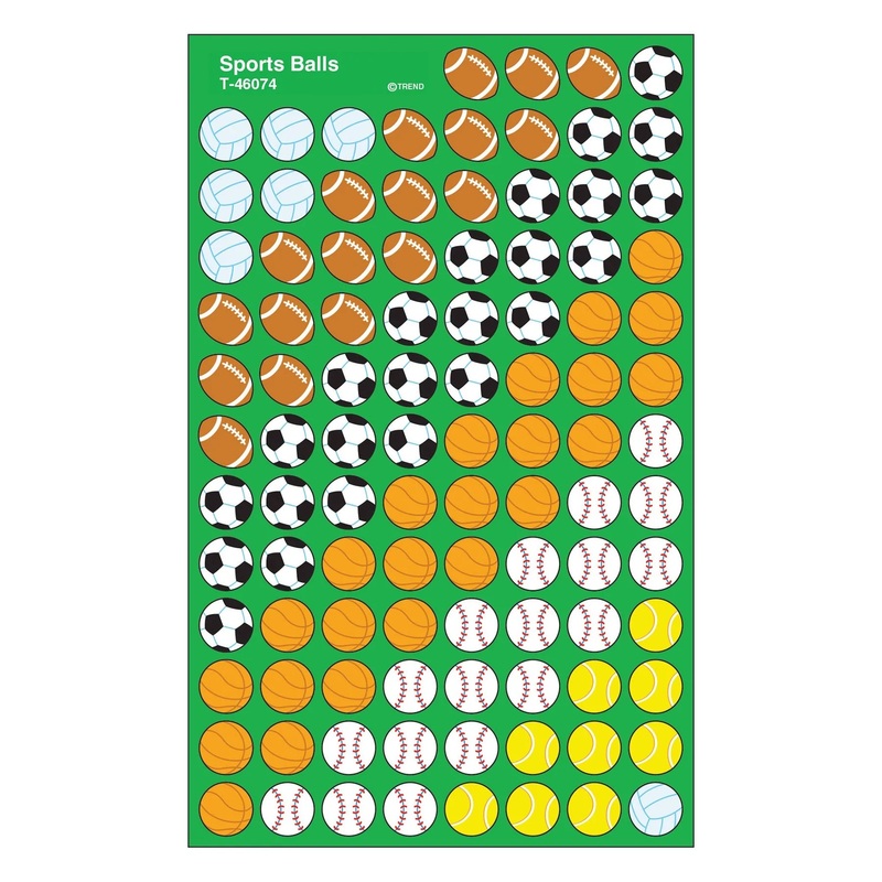 Sports Balls superShapes Stickers