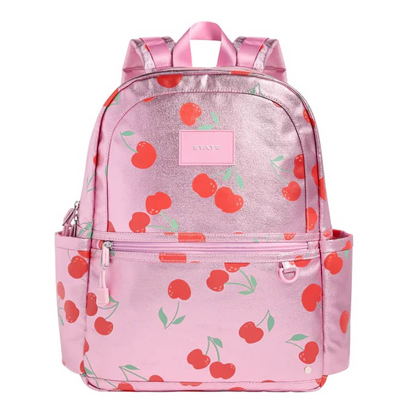STE Kane Kids Double Pocket Backpack Cherries