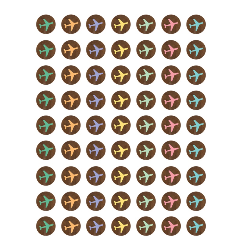 Travel the Map Airplanes Mini Stickers(C)