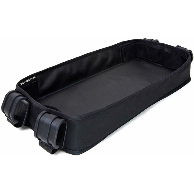 WonderFold W4 Double Sided Snack/Activity Tray with 4 Cup Holders