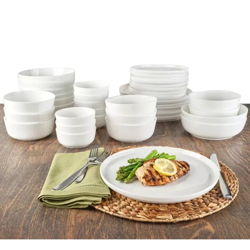 40-piece Bone China Dinnerware Set (See Description)