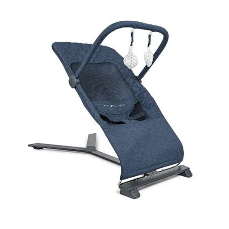 Alpine Deluxe Portable Bouncer – Quilted Indigo
