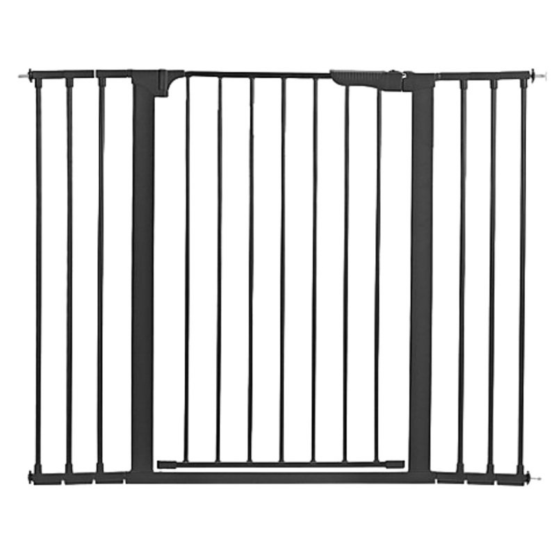 KidCo Extra Tall and Wide Auto-Close Gateway, Black