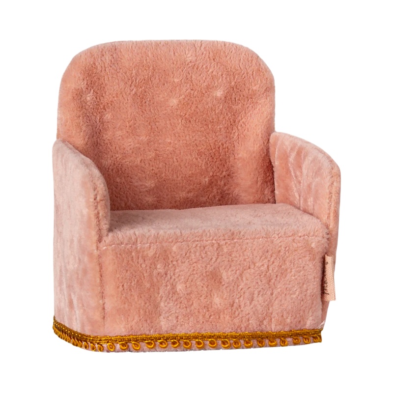 Maileg Folding Chair, Mouse – Rose