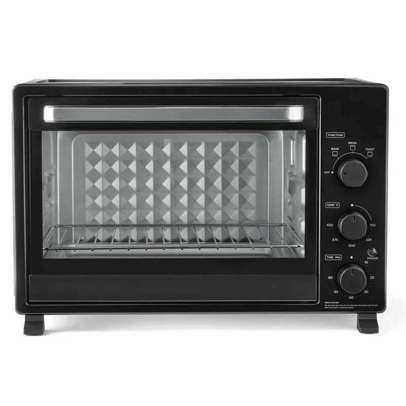 Mainstays XL Toaster Oven, 34QT, 6-Slice Family Size, Black, 1500