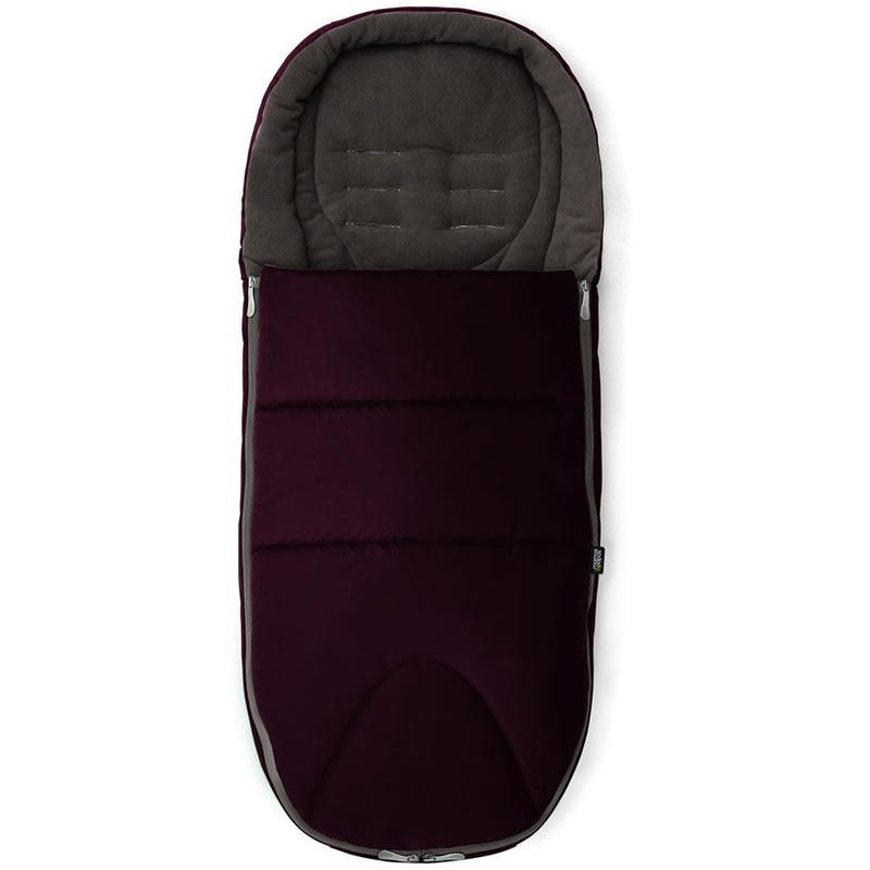 Mamas & Papas Cold Weather Plus Footmuff – Mulberry
