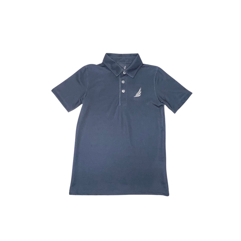 Miles Solid Performance Polo – Navy