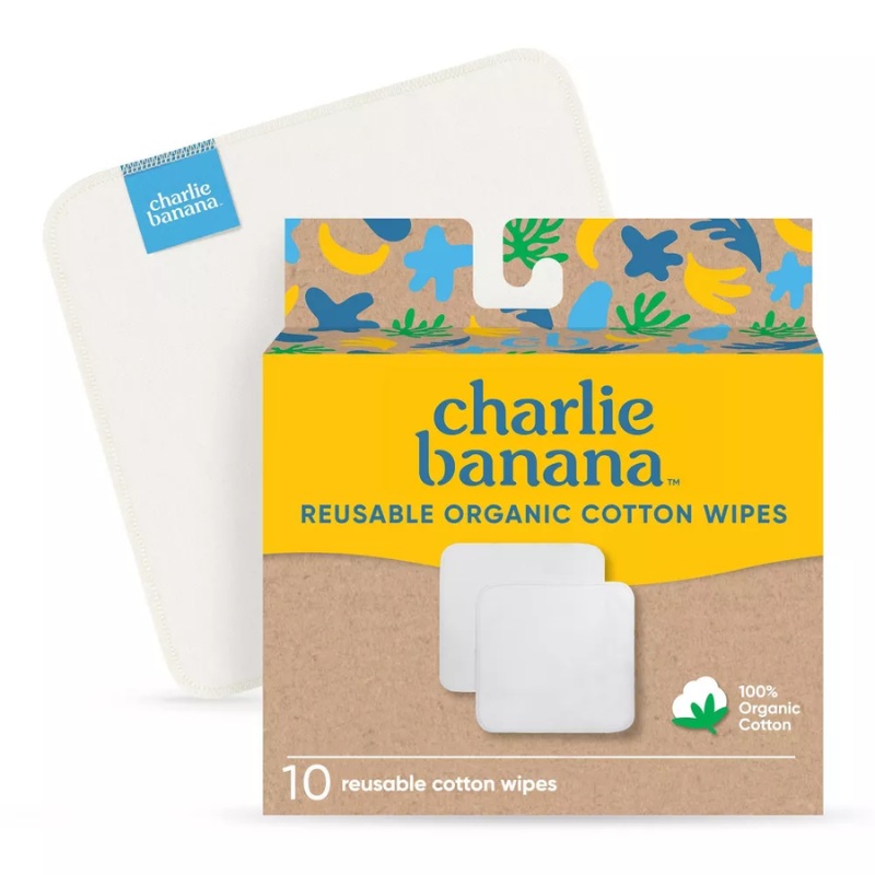 Organic Cotton Baby Wipes – 10ct