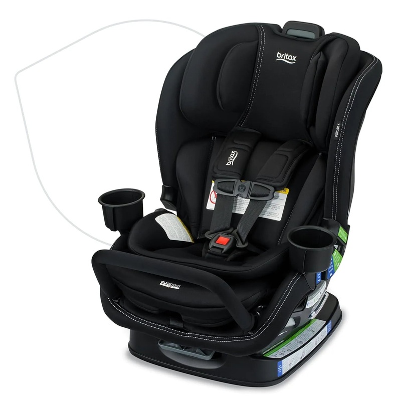 Poplar S Convertible Car Seat, 2-in-1 Car Seat – Onyx
