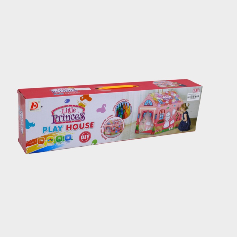 Princess DIY Coloring Play Tent  Creative Fun for Kids