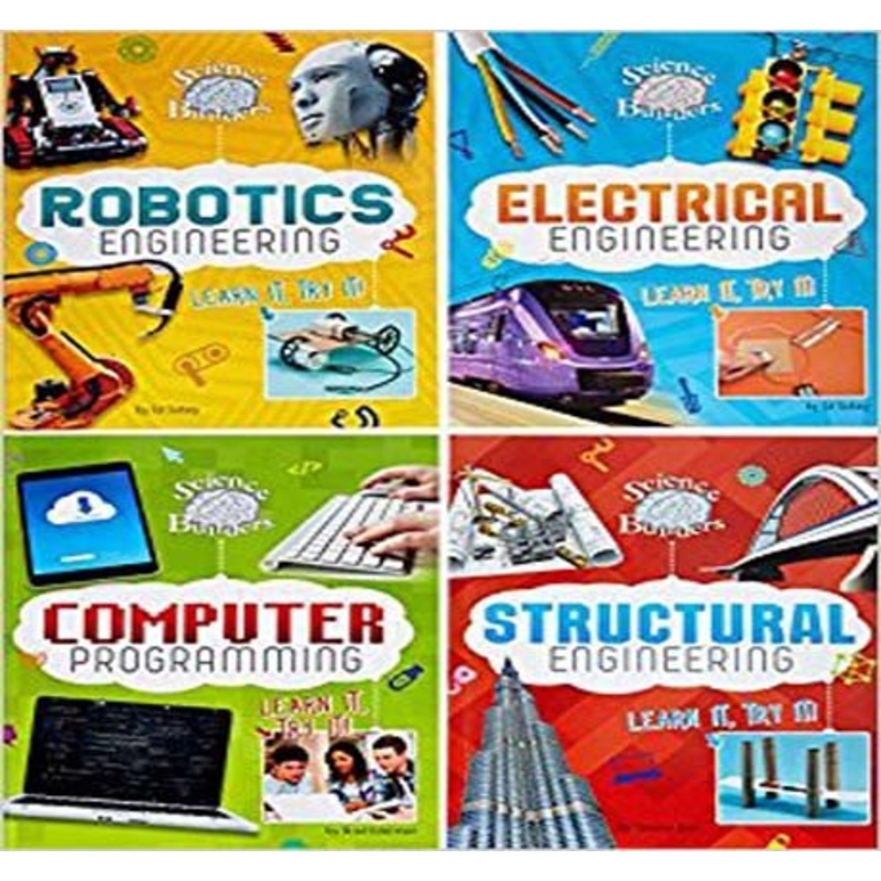Science Brain Builders Books, Set of 4