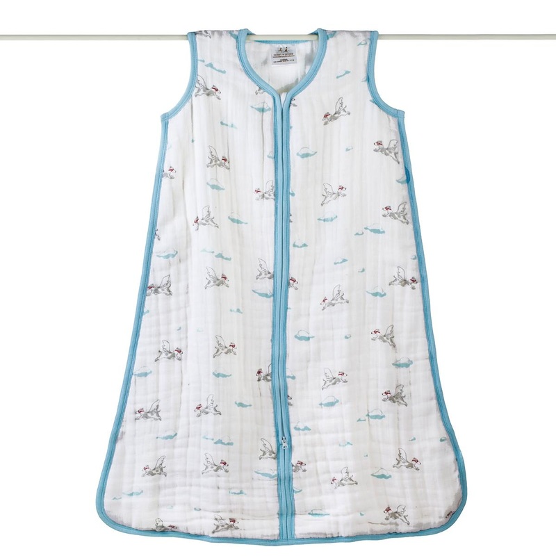 Aden + Anais Muslin Cozy Sleeping Bag – Liam the Brave – Dogs – Large