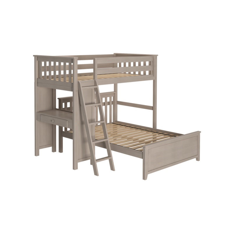Canterbury 1 – Twin All-in-One w/ Desk & Twin-Size Bed