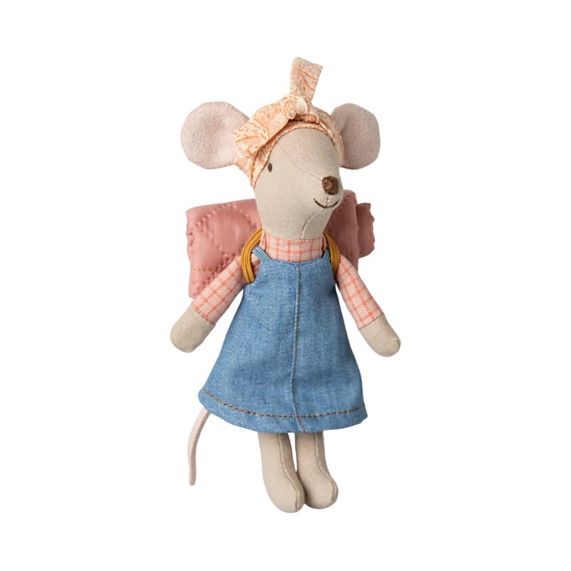 Hiker Mouse – Big Sister – Pink Sleeping Bag
