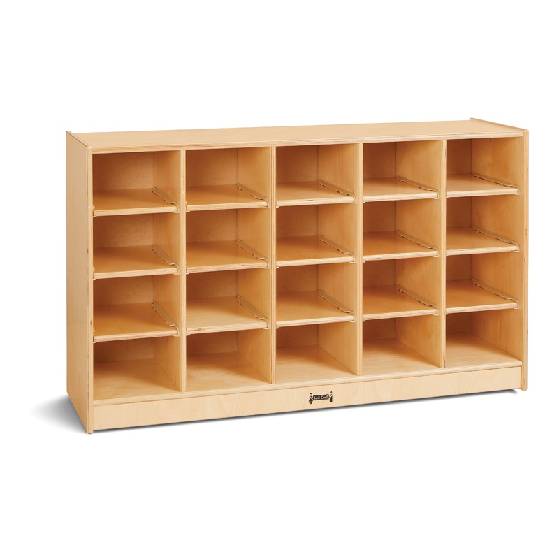 Jonti-Craft 20 Cubbie-Tray Mobile Storage – without Trays