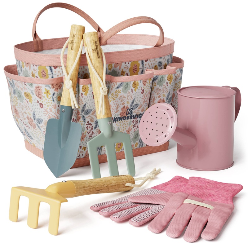Kinderific Gardening Set, Tool Kit, Easter, Spring