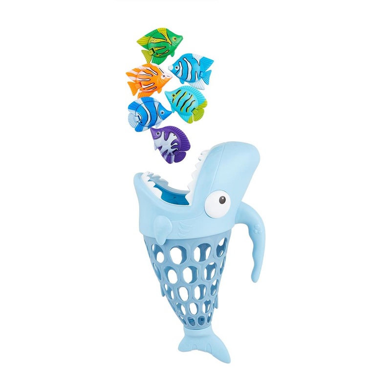 Mud Pie Shark Scooper Set-Blue