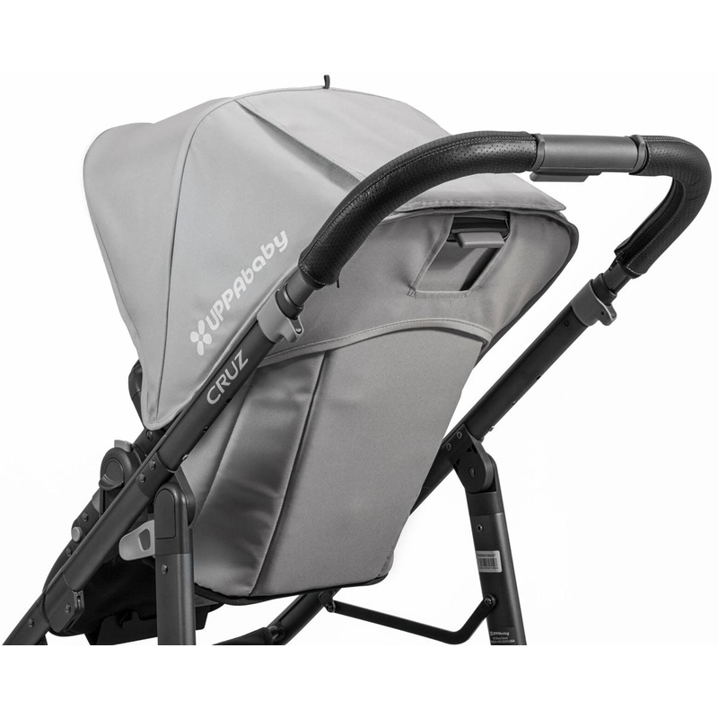 UPPAbaby Cruz Leather Handlebar Covers – Black