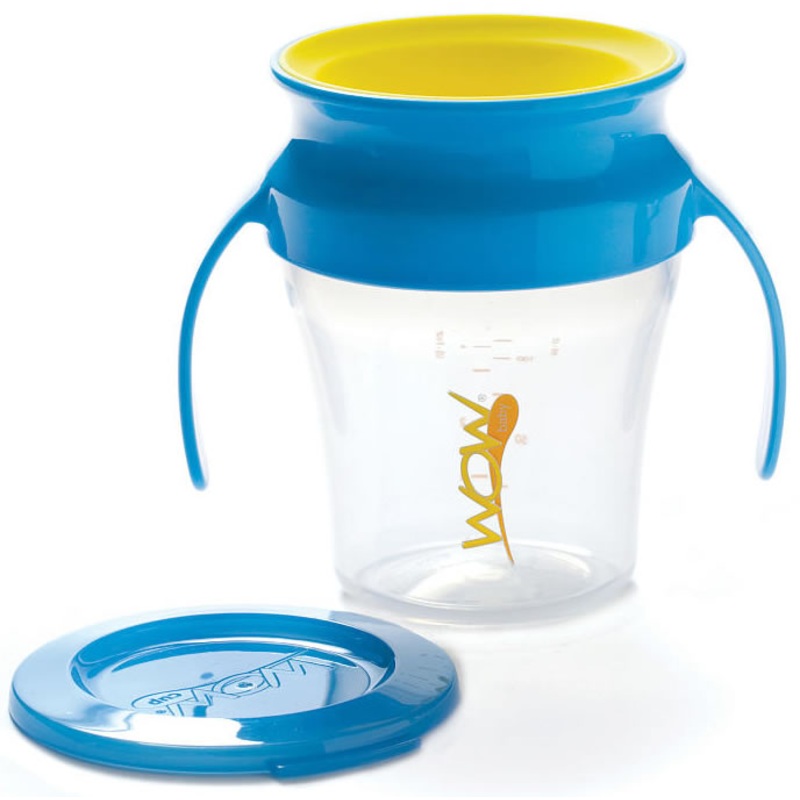 Wow Baby 7 oz Spill-Free Cup – Blue