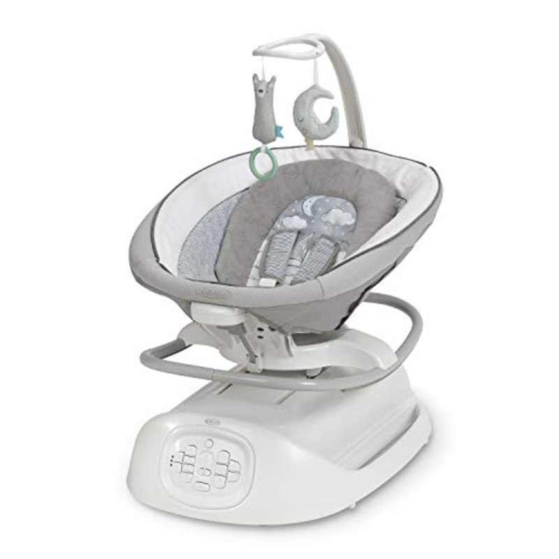 Graco Sense2Soothe Baby Swing With Cry Detection Technology, Sailor