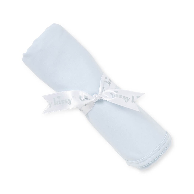 Kissy Kissy Basic Blanket Light Blue