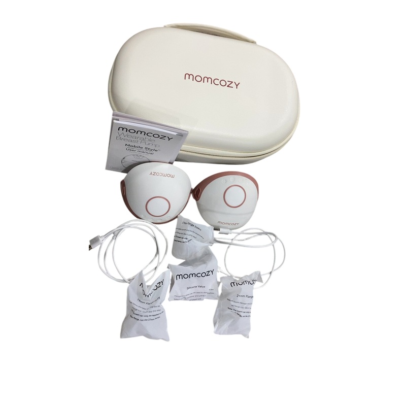 Momcozy All-in-one M5 Double Wearable Breast Pump, Cozy Red