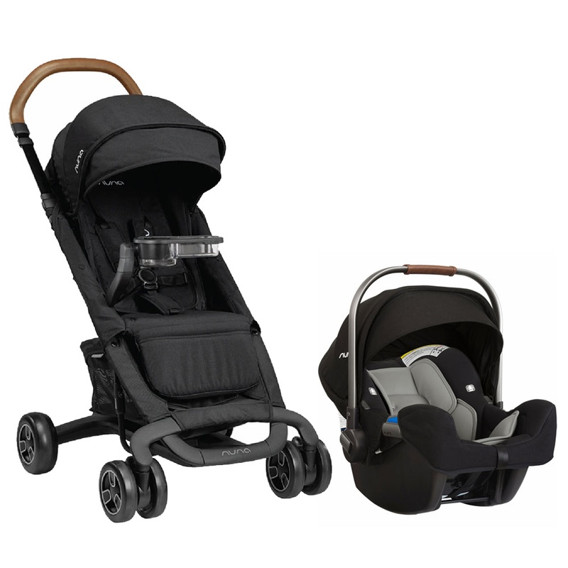Nuna PEPP Next + PIPA Travel System Bundle – Caviar/Caviar