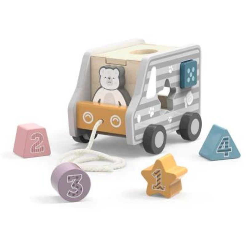 Polar B Pull-Along Shape Sorting Truck