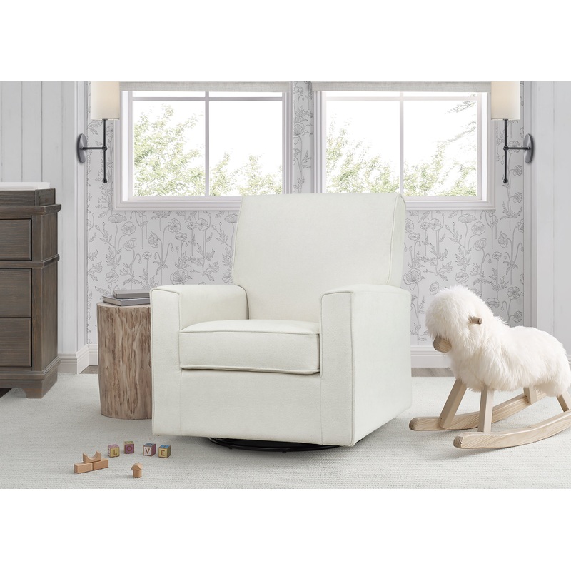 Sophie Nursery Glider Swivel Chair with LiveSmart Fabric