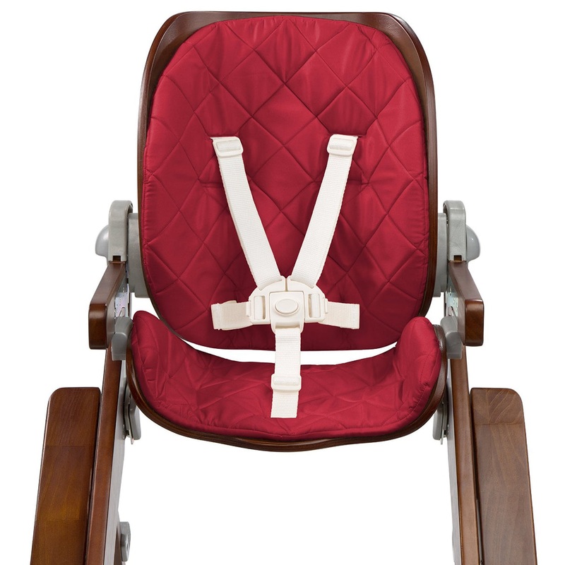 Summer Infant Bentwood High Chair Seat Set – Cranberry