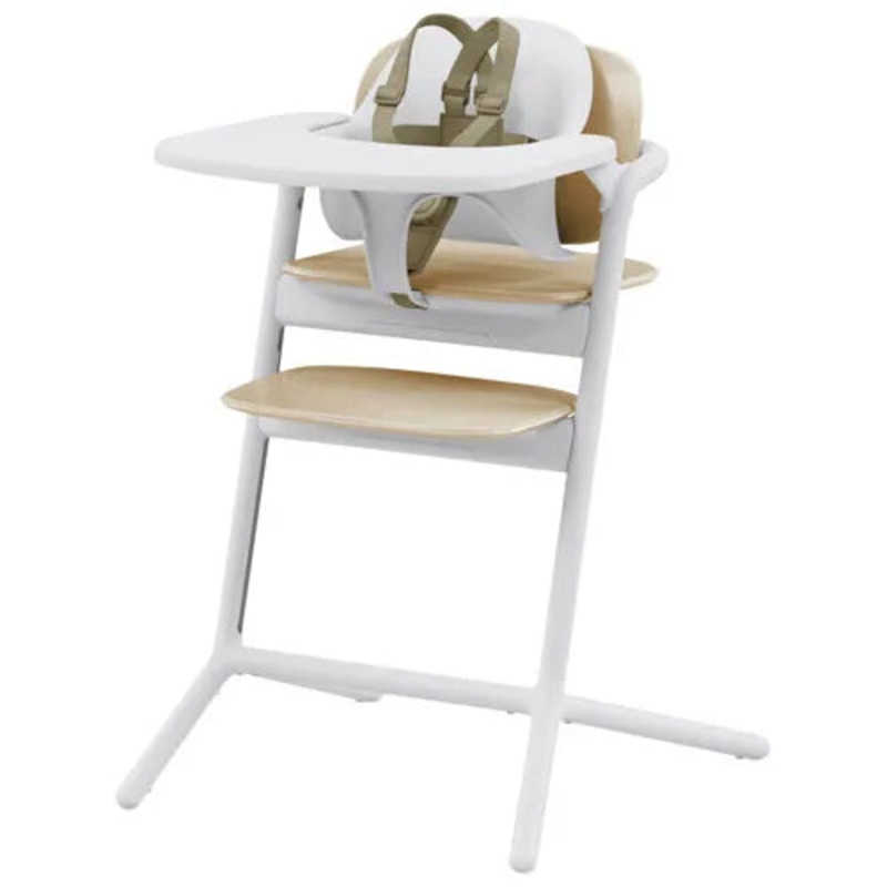 LEMO 2 High Chair 3-in-1 Set – Sand White