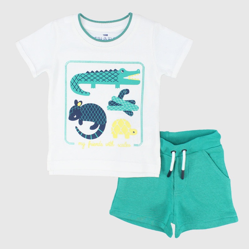 Lizards 2-Piece Outfit Set