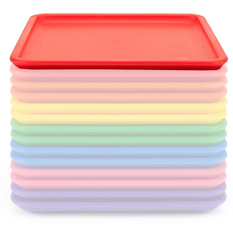 Lollaland Mealtime Plate – Bold Red