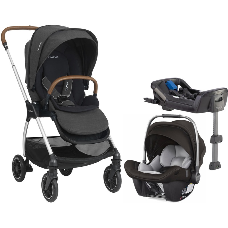 Nuna TRIV + Pipa Lite LX Travel System – Cinder/Caviar