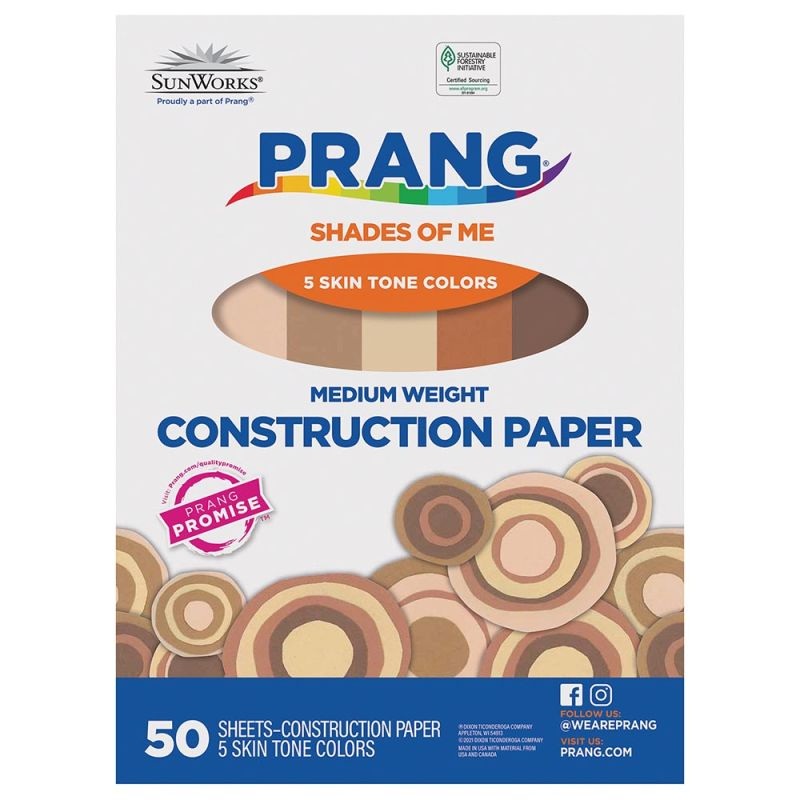 PRANG Shades Of Me Construction Paper