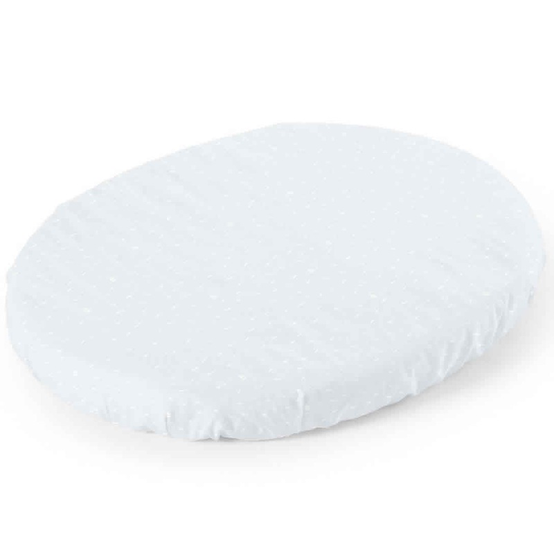 Stokke Sleepi Mini Fitted Sheet – Blue Sea