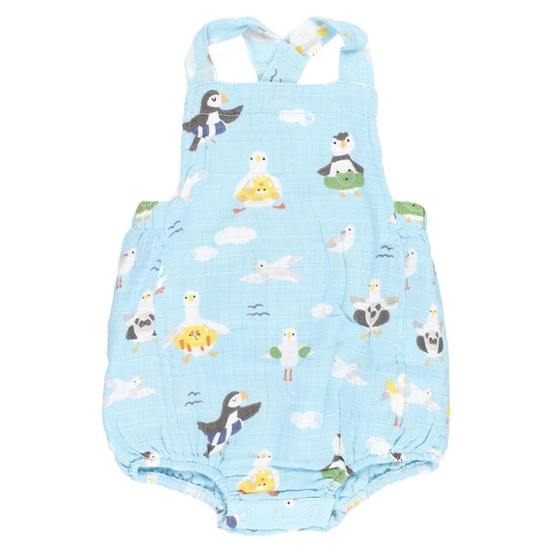Angel Dear Retro Sunsuit Shorebirds 0-3M