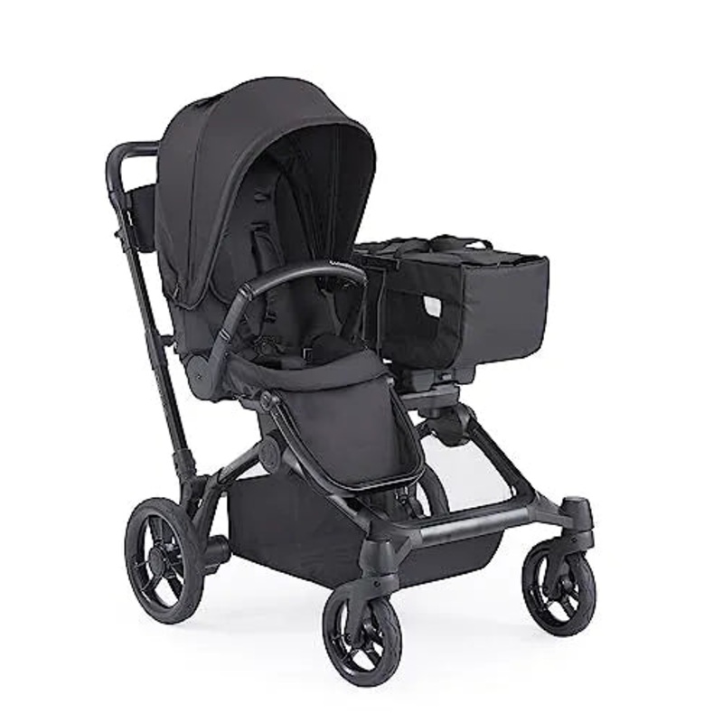 Element Convertible Single to Double Baby Stroller – Stealth Black